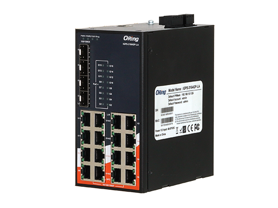 Industrial L2/L3 Managed PoE Switches